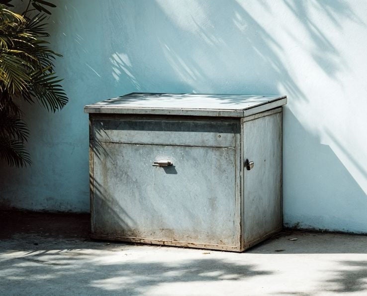 Bac métallique d’extérieur pour jardin