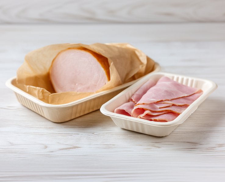 ¿Dónde desechar los envases de la carne y jamón?