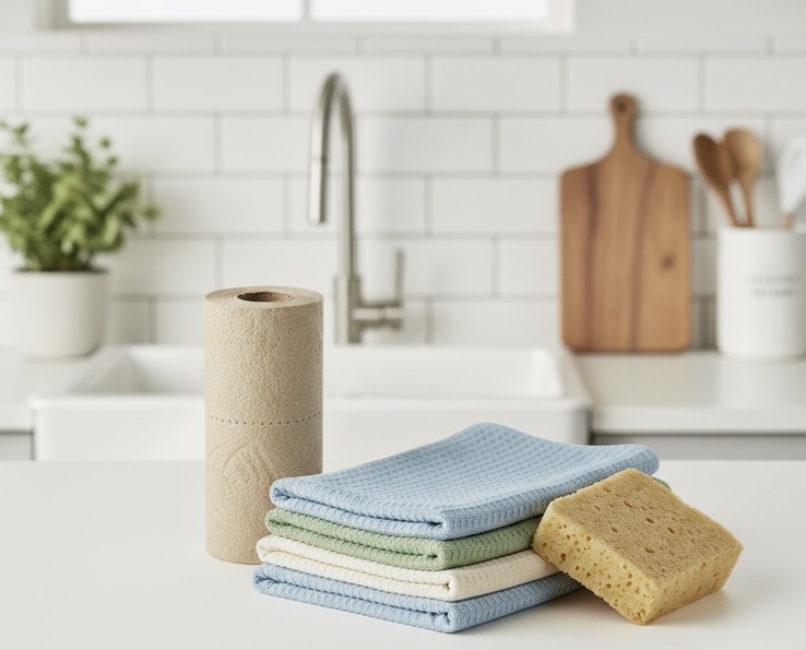 ¿En qué contenedor tirar el papel absorbente de cocina?